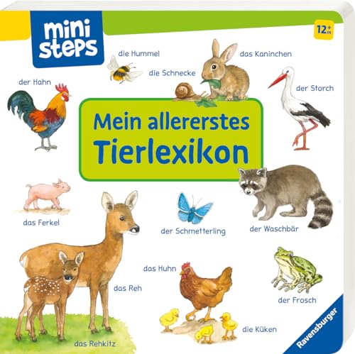 ministeps: Mein allererstes Tierlexikon: Ab 12 Monaten (ministeps Bücher)