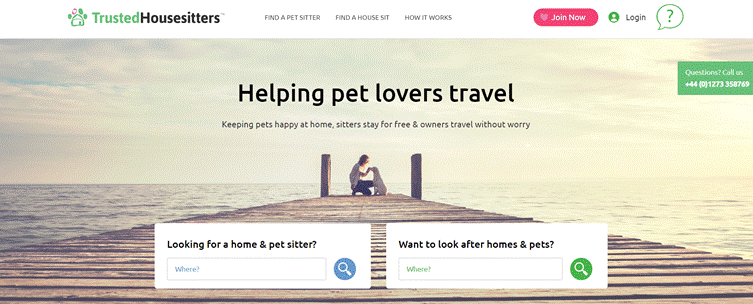TrustedHousesitters Screenshot
