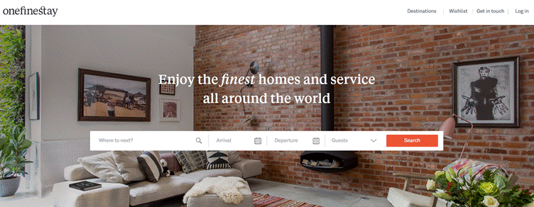 onefinestay screenshot