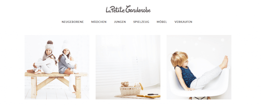 Gebrauchte Kinderkleidung La Petite Garderobe