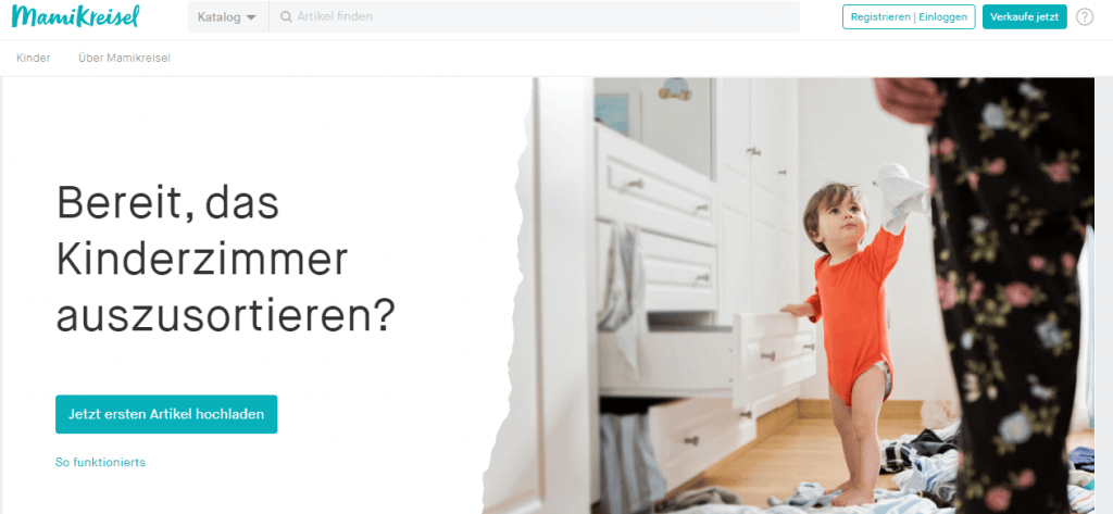 Second-Hand-Kleidung für Kinder Mamikreisel