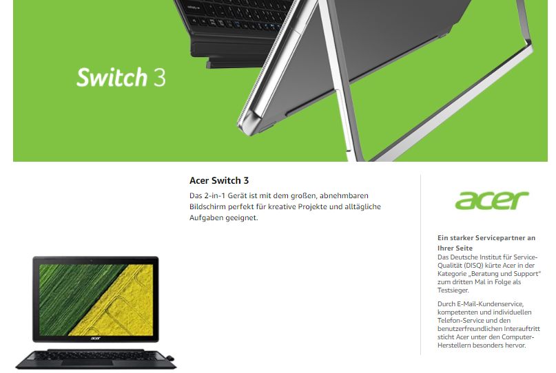 Acer Switch 3